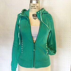 lululemon athletica Teal Zip-Up Hoodie